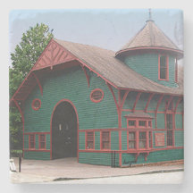Inman Park, Trolley Barn, Atlanta Marble Untersetz