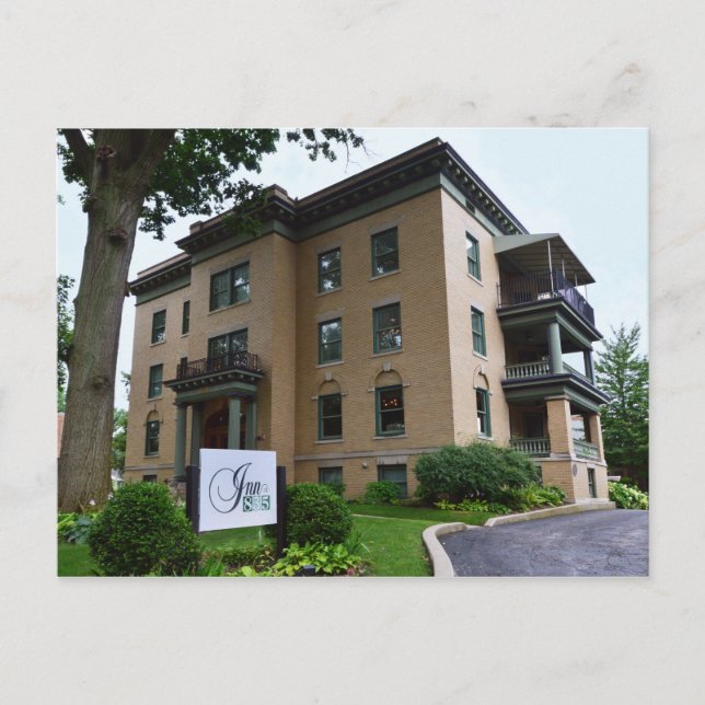 Inn at 835 Inn, Springfield, Illinois Postkarte (Vorderseite)