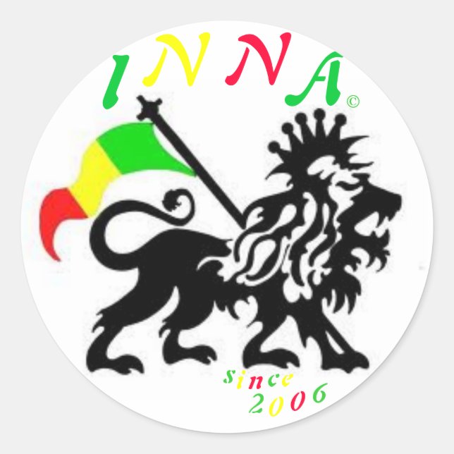 INNA Sticker "INNAlion" (Vorderseite)