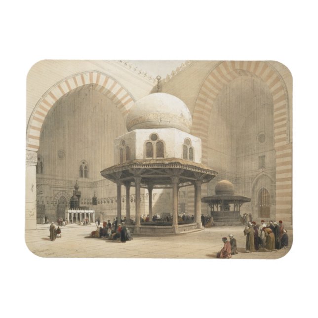 Innen der Moschee von Sultan El Ghoree, Ca Magnet (Horizontal)