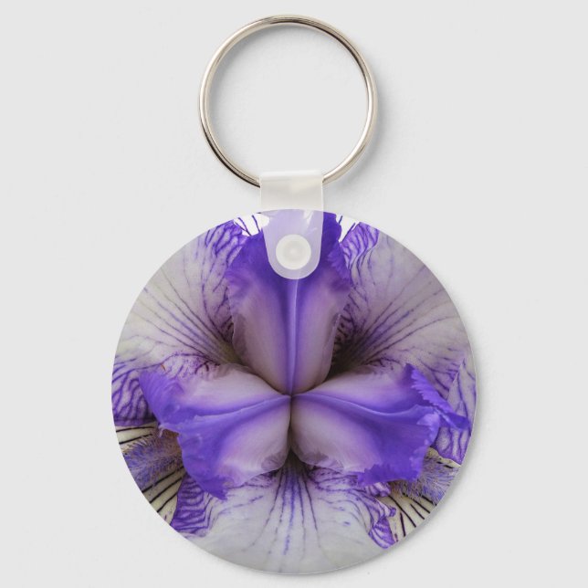 Innen einer Iris Schlüsselanhänger (Vorderseite)