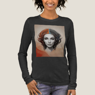 innen heraus lebendiges Mädchen Tri-Blend Shirt