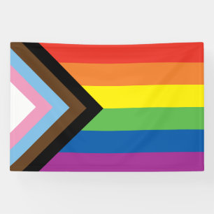 Innen- und Außenbanner - Neue Pride-Flagge Banner