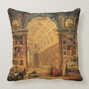 Innenansicht der Colonna Galerie, Rom (Öl an Kissen
