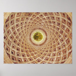 Innenansicht der Cupola in der Kapelle Poster