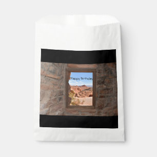 Innenansicht der Kabine des Valley of Fire Geschenktütchen