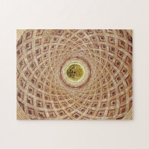 Innenansicht der Kuppel in der Kapelle