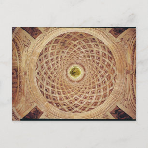 Innenansicht der Kuppel in der Kapelle Postkarte