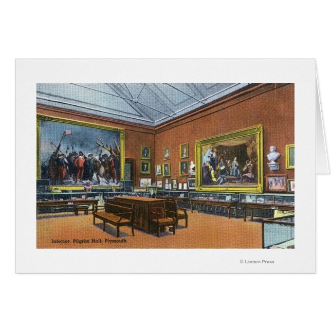 Innenansicht der Pilgerhalle (Vorderseite (Horizontal))