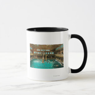 Innenansicht der Schwimmen-Bäder Tasse