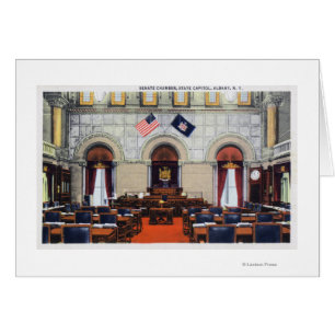 Innenansicht der Staats-Hauptstadts-Senats-Kammer