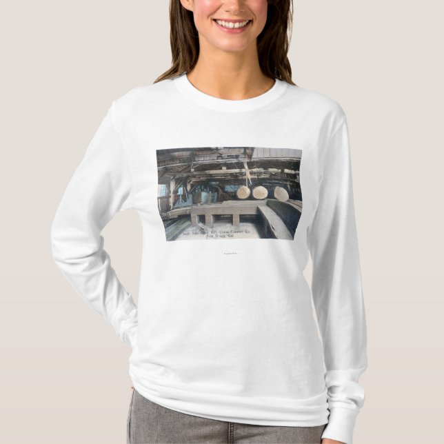 Innenansicht der Südseiten-Band-Mühle T-Shirt (Vorderseite)