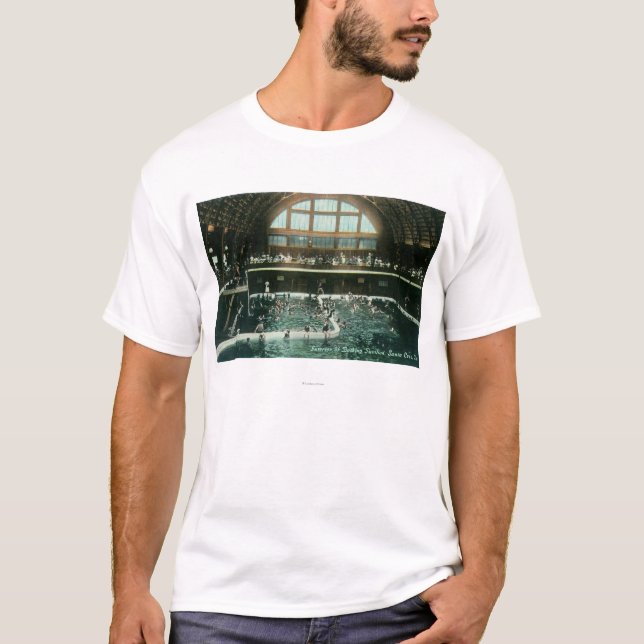 Innenansicht des badenpavillons T-Shirt (Vorderseite)