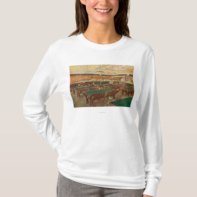 Innenansicht des Graney Pools Hall T-Shirt (Vorderseite)