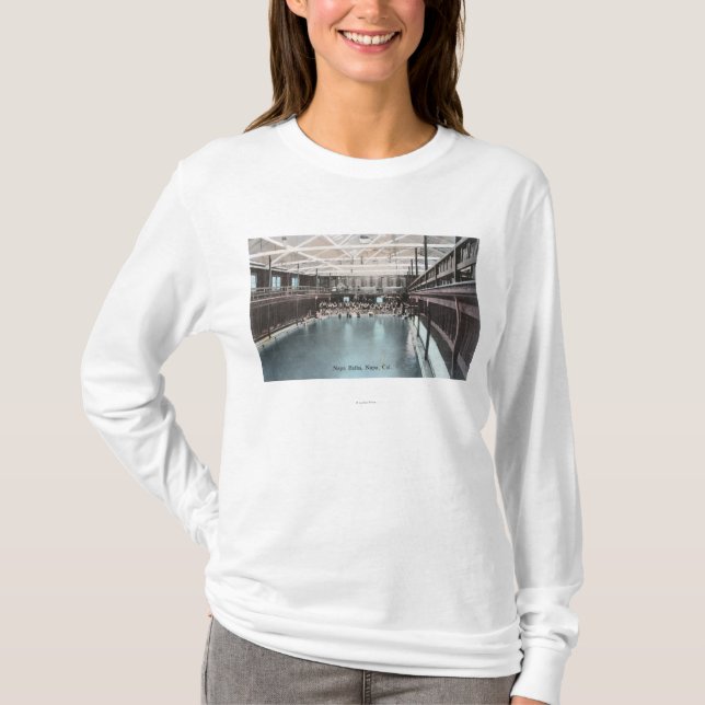 Innenansicht des Napa BathsNapa, CA T-Shirt (Vorderseite)