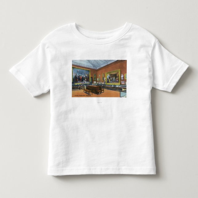 Innenansicht des Pilgers Hall Kleinkind T-shirt (Vorderseite)