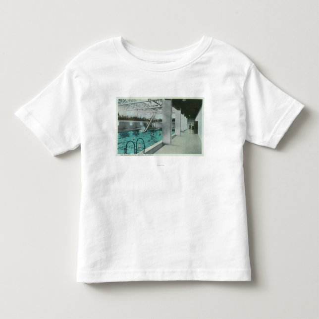 Innenansicht des Ventura-Bad-Hauses Kleinkind T-shirt (Vorderseite)