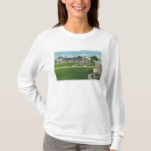 Innenansicht des Vestibüls auf alte Franzosen T-Shirt