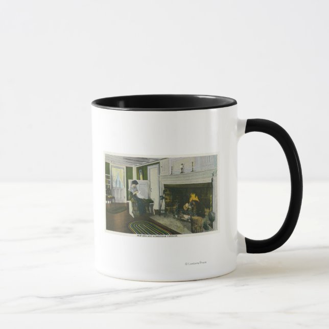 Innenansicht eines New England Homestead Tasse (Rechts)