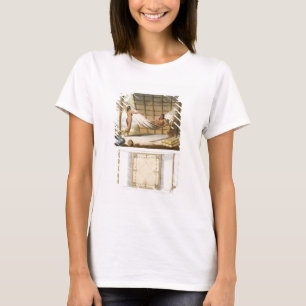 Innenansicht mit amerikanischen Ureinwohnern (Farb T-Shirt