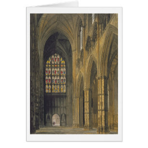 Innenansicht von Westminster Abbey blickend in