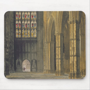 Innenansicht von Westminster Abbey blickend in Mousepad