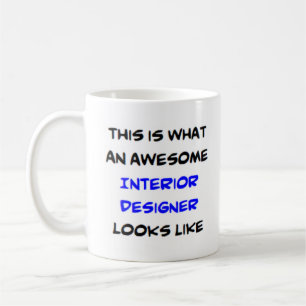 Innenarchitekt, phantastisch kaffeetasse