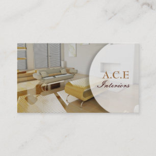 Innenarchitekt-Visitenkarte Visitenkarte