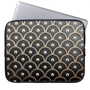 Innenarchitektur, architektonischer Hintergrund. Laptopschutzhülle