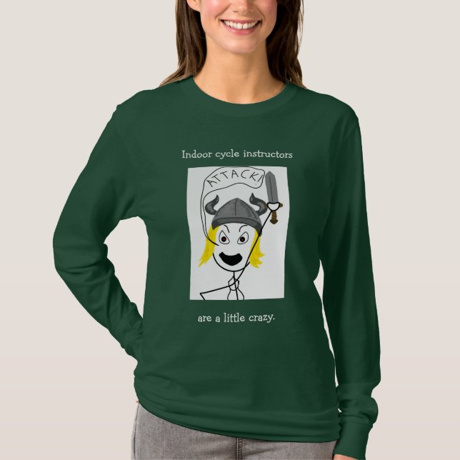 Innenc$radfahren-angriff! T-Shirt (Vorderseite)
