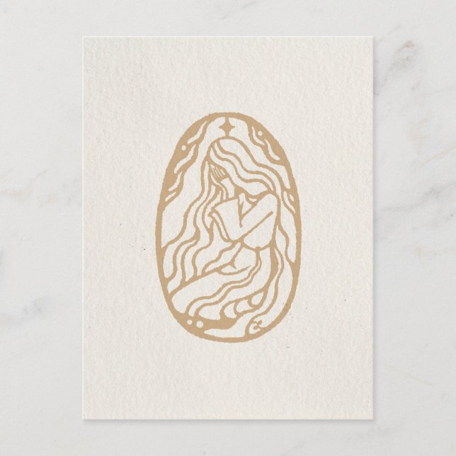 Innengöttin 1 Postkarte (Vorderseite)