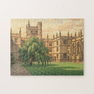 Innenhof der Universität Oxford