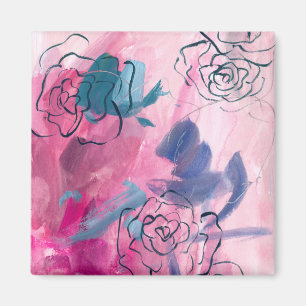 Innenmusik - Blumenkizze Magnet