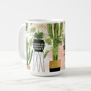 InnenPflanzen-Anordnung der oasen-  Kaffeetasse