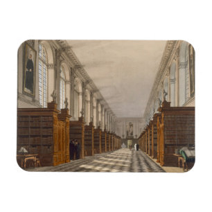 Innenraum der Dreiheits-Uni-Bibliothek, Cambridge, Magnet