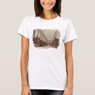 Innenraum der Dreiheits-Uni-Bibliothek, Cambridge, T-Shirt
