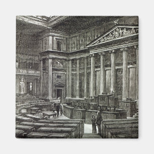 Innenraum der Häuser des Parlaments, Wien Magnet