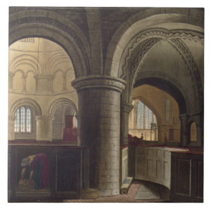 Innenraum der Kirche des heiligen Sepulchre, Camb Fliese