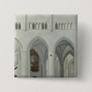 Innenraum der Kirche von St. Bavo, Haarlem Button