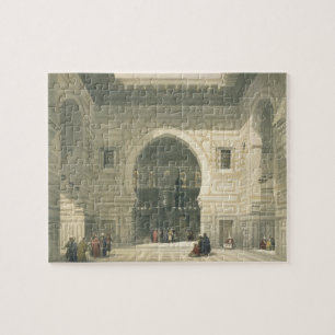 Innenraum der Moschee des Sultans Hasan, Kairo,
