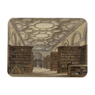 Innenraum der öffentlichen Bibliothek, Cambridge, Magnet