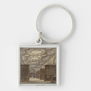 Innenraum der öffentlichen Bibliothek, Cambridge, Schlüsselanhänger