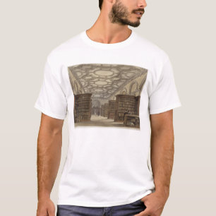 Innenraum der öffentlichen Bibliothek, Cambridge, T-Shirt