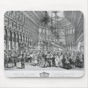 Innenraum des "großartigen Cafés Parisien", Pari Mousepad