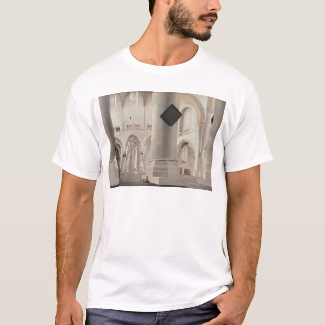 Innenraum des Grote Kerk, Amsterdam, c.1637 T-Shirt (Vorderseite)