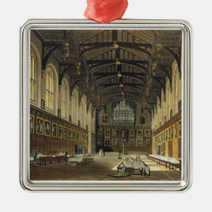 Innenraum des Halls von Christus-Kirche, Ornament Aus Metall