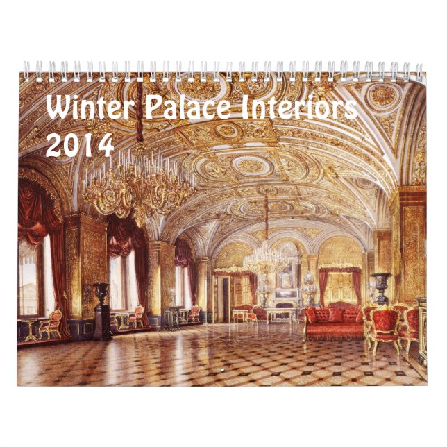 Innenraum des Kalenders des Winter-Palast-2014 Kalender (Titelbild)