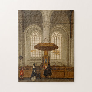 Innenraum des Laurenskerk in Rotterdam, 1662