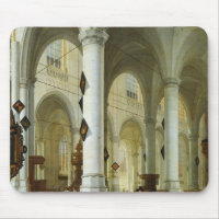 Innenraum des Oude Kerk in Delft