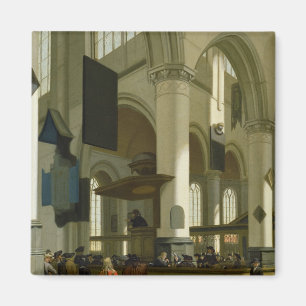 Innenraum des Oude Kerk Magnet